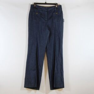 Talbots Refined Denim Boot-Leg Mid-Rise Pants NWT